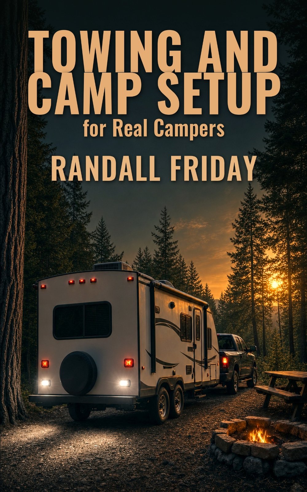 Cover of Towing and Camp Setup for Real Campers by Randall Friday